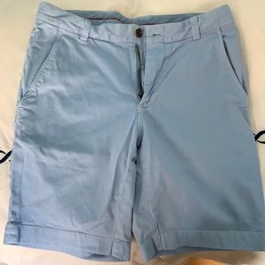 Brooks Brothers Red Fleece Blue Seersucker shorts